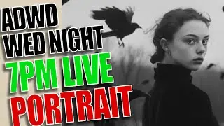 How to Capture Mood and Emotion in Portrait Drawing | Live Sketch
