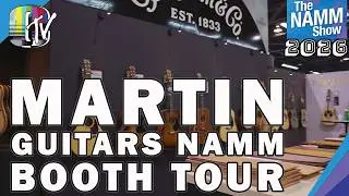 Casino Guitars Tours Martin Guitars at NAMM 2026