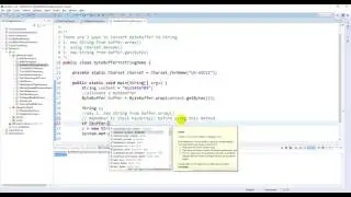 Java NIO - ByteBuffer To String Demo