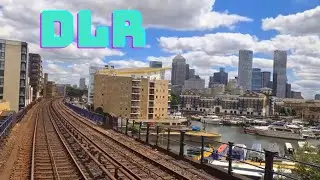 🇬🇧 LONDON PUBLIC TRANSPORT, DLR RIDE, BANK, SHADWELL, LIMEHOUSE, WESTFERRY, CANARY WHARF, MUDCHUTE