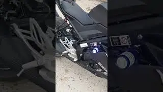 R15 modified/R15 modification/Yamaha R15 V3 crash guard/Yamaha R15 hazard flasher//#shorts