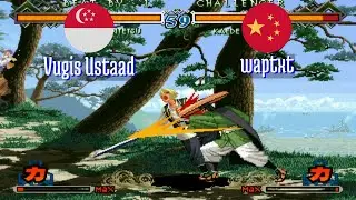 FT10 @lastbld2: Vugis Ustaad (SG) vs waptxt (CN) [The Last Blade 2 lastbld Fightcade] Jan 11