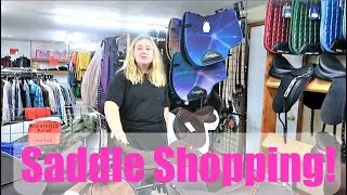 We're Saddle Shopping!