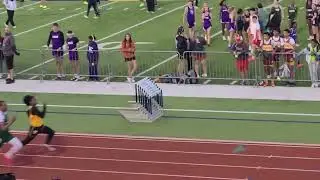 3/26/25 11.53 in 100 meter. Clark Middle School District track meet finals.