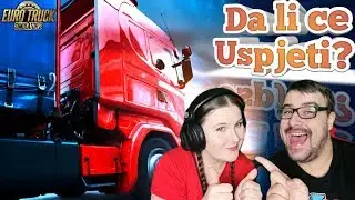 🚚🅿Zena uci kako se Parkira Kamion - Na kraju sam uletio JA /Euro Truck Simulator 2🅿🅿