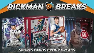 💥 FROZENFRACTOR! BIG HITS! 💥 Tuesday Night Rickman LIVE Group Breaks | NBA 🏀 NFL 🏈 UFC 🥊 MLB ⚾️ LEGO