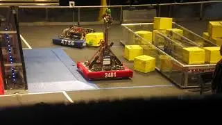 FRC 2018 Wisconsin finals Fm2 red 425 to 243  teams 2481 1259 6574 v 2194 3197 4769 follow 2481