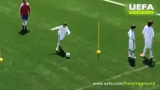 Uefa Training Ground  Build up Shooting 1