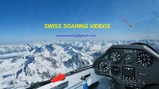 Simulator Segeflug von LSZN (Hausen am Albis CH) nach LSZC (Buochs CH)