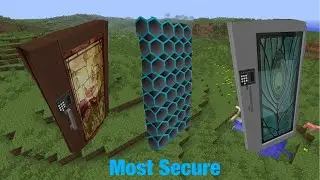 Advanced Security Door mod for Minecraft