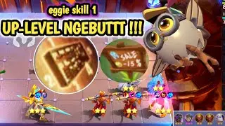 EGGIE SKILL 1 COMMANDER TERCEPAT NAIK LEVEL | GAMEPLAY EGGIE SKILL 1 MAGIC CHESS #eggie #tharz3