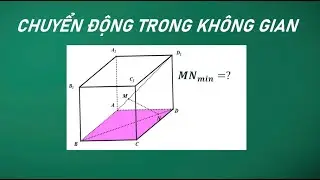 Bài số 21: Cách giải toán thực tế Vecto Lớp 12 - Bài toán chuyển động trong không gian - Dạng 8