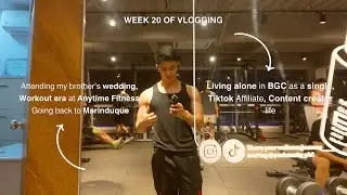 Single life in BGC, attending my brother’s wedding, traveling to marinduque, my 2025 workout