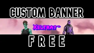 How to Make a Custom Banner For Free (Custom Banner Free Pixlr e)