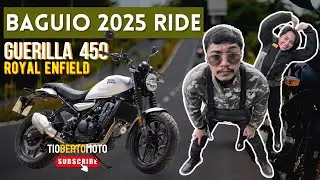 Baguio 2025 Ride using Royal Enfield Guerilla 450 | Guerilla 450 review