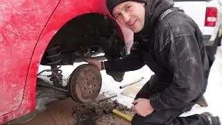 REAR WHEEL BEARING REMOVAL TRICK - 2003-2008 toyota corolla, matrix, pontiac vibe