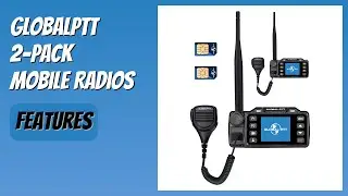 REVIEW (2026): GlobalPTT 2-Pack Mobile Radios. Features