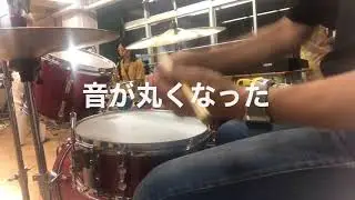 ヘッド交換　ASPRからEVANSへ by funta