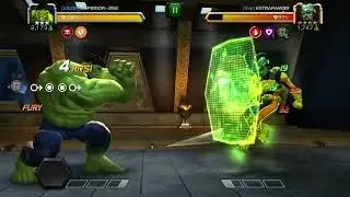 Marvel Contest of Champions The Incredible Hulk vs The leader ￼