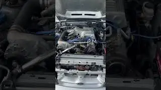 1990 mustang fox body 306 Vortech v3 and slp exhaust