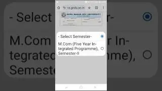 GNDU M.COM SECOND SEMESTER RESULT 2024
