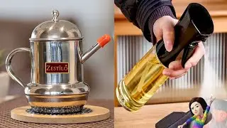 Oil dispenser bottle, ghee pot, kitchen storage container, amazon finds Best Deals item review video