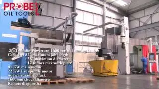 See Probe's state-of-the-art Toshulin vertical lathe in action