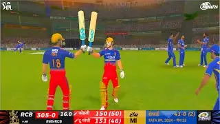 New Record By RCB😱| MI vs RCB | RCPL/IPL 2024 | HIGHLIGHTS| RC24