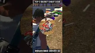 TOP 3 SECRET CHEAT CODE✅ INDIAN BIKE DRIVER 3D KA NEW UPDATE KA ALL SECRET CHEAT CODE🤫#shorts#gta5