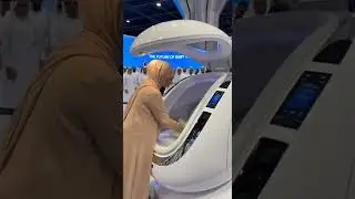 AI Baby Outfit Machine in Dubai 😱👶 | Future of Fashion Tech #DubaiTech #BabyFashion #Innovation