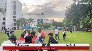 GFL Entertainers vs Care Cartel | Dell Premier League XIV(League Matches) | Live - Hyderabad (Telang