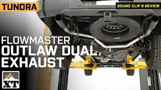 2022-2025 Tundra Flowmaster Outlaw Dual Exhaust Review & Sound Clip