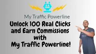 Unlock 100 Real Clicks and Earn Commissions with My Traffic Powerline!