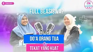 Full beasiswa? Do'a orang tua,dan tekad yang kuat