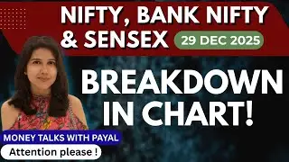 Nifty Tomorrow & Bank Nifty Prediction for 29 Dec 2025 | Sensex tomorrow | Payal Arora
