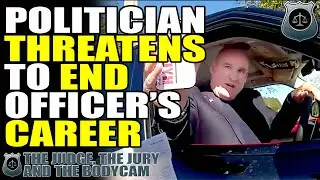ARROGANT Republican Politician INSULTS a Police Officer - Martin Hyde