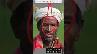 Autodesk Sketchbook Face Smooth Editing Tutorial #shorts #short #youtubeshorts #vairalshort #tendin
