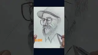 Aging alone# shorts#pencilpotrait