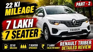 7 Lakh 7 Seater Car 🔥 | Renault Triber Detailed Review: Big Family & Small Budget |