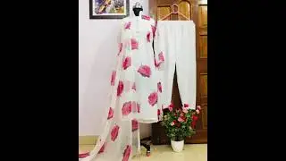 Digital Printed Georgette Dresses