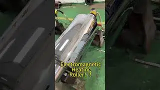 🔥Check out this Roller&mdash;the game-changer in industrial heating！！ #machine  #factory #roller #prepreg