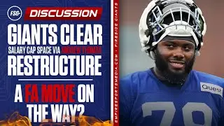 Giants Clear Salary Space Via Andrew Thomas Restructure | A Free Agent Move on the Way?