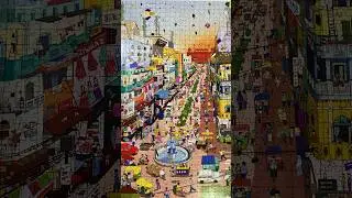 Puzzle Time Lapse 1000 Pieces #puzzle #jigsaw #timelapse #delhi