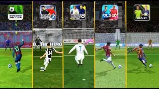 DLS Classic to DLS 21 | Penalty Comparison High Graphic | Dream League Soccer 2021