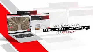Corporate Website Design for RCA India | Fifth Quarter Infomedia Pvt Ltd