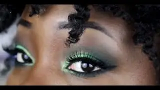 Easy Green Eyeshadow Tutrorial