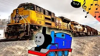 Freight Train Song by Thomas the Train - Massive Freight and Cargo Trains