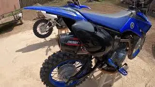 Yamaha TTR-110 pro circuit T4 vs Rocket Exhaust chubby series