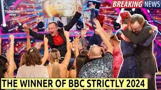 Chris McCausland breaks down in tears as he's crowned BBC Strictly winner