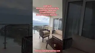 2 Bedroom, 2.5 Baths Oceanfront Condo For Sale in Sosua, Dominican Republic #viral #forsale